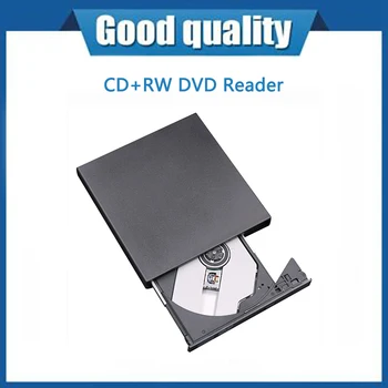 Dimensiunea portabil Plug & Play Disk Extern USB 2.0 Arzător CD+DVD RW Cititor de CD-ROM Writer Potrivit Pentru Mac pentru Win7/8/10