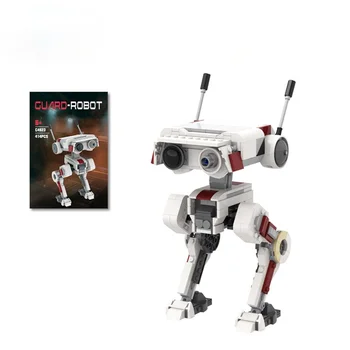 MOC 33499 Stea Căzută Pentru BD-1 Robot Blocuri Războaie Cărămizi Modelul Biroul de Acasă Decorare Joc de Creier Jucarii Copii cele mai Bune Cadouri