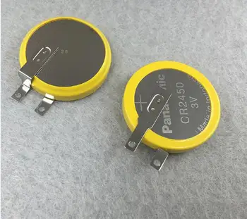 4buc/lot Panasonic Baterie cu Litiu de 3V CR2450 Celule oala de orez monitorizare a presiunii în anvelope Baterii Buton cu Lipire picioarele CR 2450