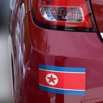 Coreea de nord Pavilion Autocolante Potrivit pentru Masina Motos uși și ferestre Calculator Autocolant Cărucior Perete Caz Bara de protecție rezistent la apa