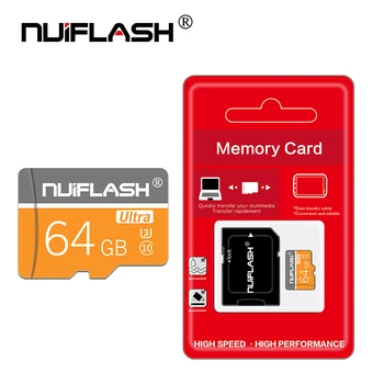 Card de memorie de 128GB, 256GB 64GB Viteza Mare de 32GB Micro sd card de 128gb TF/SD Carduri Class10 Usb flash card Microsd Flash Drive +Adaptor