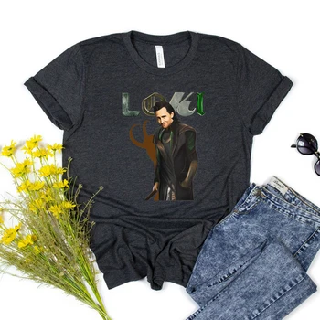 Loki Tricou Loki Serie Tee Tom Hiddleston de Dumnezeu Tricou Unisex Cadou pentru Fan