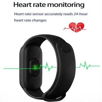 M5 Fitness Tracker Sport Inteligent Ceas Bratara Heart Rate Monitor de Presiune sanguina Sănătate Bratara Bluetooth-compatibil Smartband