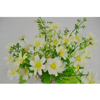 1 BUC Artificiale 28 de Șefi de Simulare de Mătase Crizantema Fals Daisy Floare Coș de Agățat Grădină Acasă Decorare DIY Buchet de Flori
