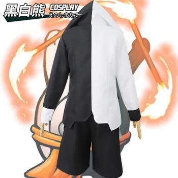 Anime Danganronpa V3: Uciderea Armonie Monokuma Unisex Haina Tricou Fusta Lega Șosete Set Cosplay Costum