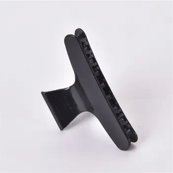 2 BUC Salon de Pro Fluture Negru cu Gheare de Păr Secțiunea Clip Cleme de Plastic, Agrafe de păr Coafura Design Instrumente de Styling Coafura Instrument