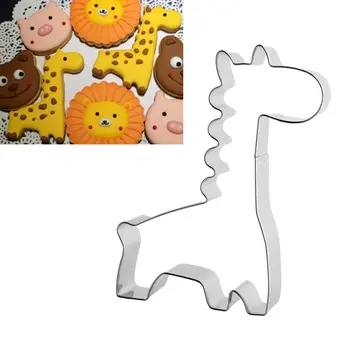 Noi de Multe Stiluri de Desene animate de Animale Pisica Elefant Forme Cookie Cutter Oțel Inoxidabil de Calitate Alimentară Biscuit Mucegai de Copt instrumente Acasă kitch