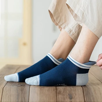 4 Perechi De Bumbac Pentru Femei Șosete Scurte Moda Respirabil Moale Glezna Șosete Confortabile Amuzant Culoare De Vară Sport Casual Street Șosete