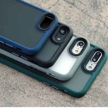 De lux de Caz pentru iPhone 12 11 Pro Max de Înaltă Calitate, Mat Translucid cu Capacul de Protecție pentru iPhone X XR XS Max 7 8 Plus se 2020