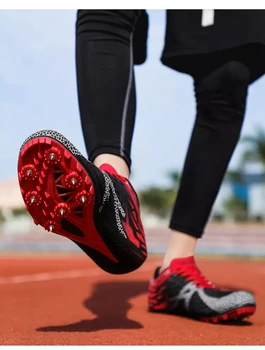 Profesionale Bărbați și Femei de a Urmări și de pe Teren Pantofi de Sport pentru Tineret Piroane de Funcționare Adidasi Unisex Ușor Rula Cursa Adidași