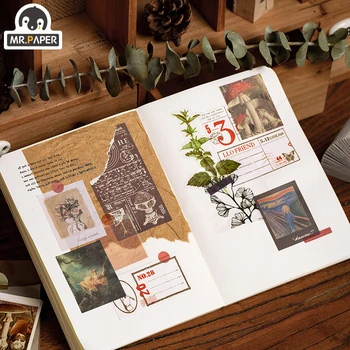 Medieval Mini 400buc Hârtie specială Card de Scrapbooking/Carte de a Face/de Jurnalizare a Proiectului Cont DIY Hangtag cu Cărți