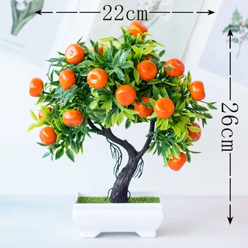 Plante Artificiale Din Material Plastic Realiste De Simulare Portocale Fructe Artificiale Copac Portocaliu Manual