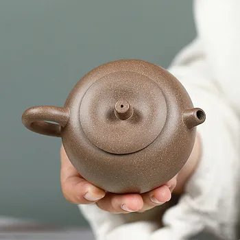160ml Yixing Manual Lut Violet Ceainice Mingea în Formă de Infuzorul de Ceai Ceainic Chinezesc Celebru Zisha Teaware Ceremonia Ceaiului Cadouri