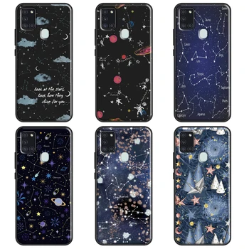 Noapte înstelată constelații, stele, univers Caz Pentru Samsung A32 A42 A12 A52 A72 A02 A20 A30 A40 A50 A70 A31 A51 A71 A20e A21S