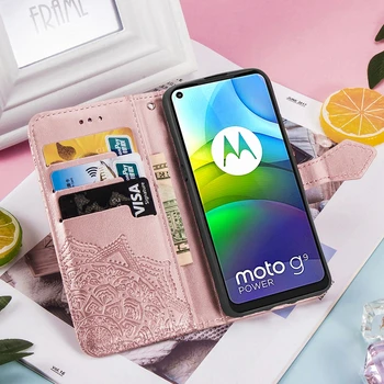Pentru Motorola Moto G 5G Plus Pro Caz Flip din Piele de Cazuri pe sFor Coque MotoG G5G Plus GPro Cover Portofel Caz de Telefon Etui Funda