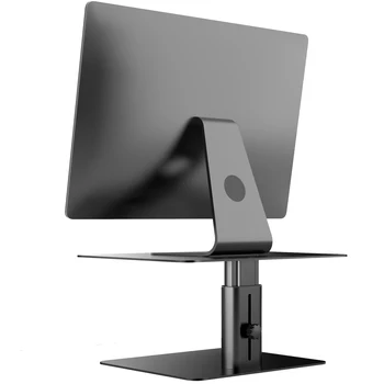 Besegad Monitor Stand Montant Metalic Calculator Universal Desktop Suport Reglabil Monitor Suport pentru PC, Laptop MacBook Biroul de Acasă