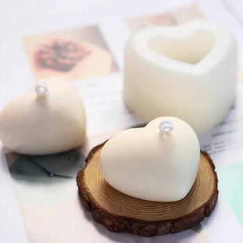 3D Dragoste Inima Mucegai Silicon Aroma Ipsos Lumânare Mucegai DIY Desert Mousse de Copt produse de Patiserie Bomboane de Ciocolată Matrite Tort de Decorare