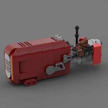 MOC 56363 Star Transport Nava lui Rey Speeder Blocuri Kituri DIY Cărămizi Set Wars Model pentru Copii Jucării de Crăciun cel Mai frumos Cadou