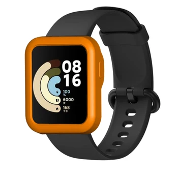 Soft PC Caz Ceas de Piele de Protecție Acoperire completă pentru Xiaomi Mi Watch Lite Versiune Globală pentru Redmi Accesorii Ceas