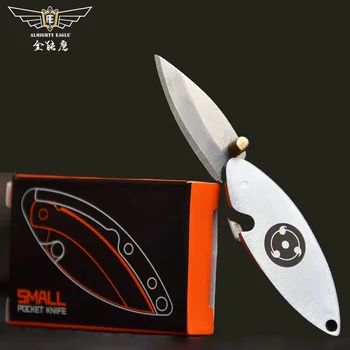 Multifunctional mini cuțit geantă de mână cuțit din oțel inoxidabil pliabil Pliere cuțit de siguranță