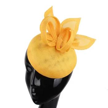 Doamne Superbe De Nunta Pălării Capac Clip De Păr Fascinator Pălărie Rochie Formale Fedora Capac Pentru Femei De Ocazie, Accesorii De Par