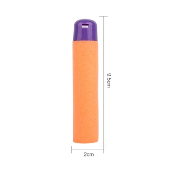 9.5 cm Sniper Darts Gloanțe 30/60pcs Darts Pentru Nerf Mega Spuma Umple Darts Cap Rotund Gloanțe pentru Copii Accesorii Pistol de Jucărie