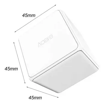 Original Aqara Cub Magic Controller Zigbee Versiune Controlate de Șase Acțiuni Pentru Xiaomi Acasă Mijia Dispozitiv Inteligent Acasă