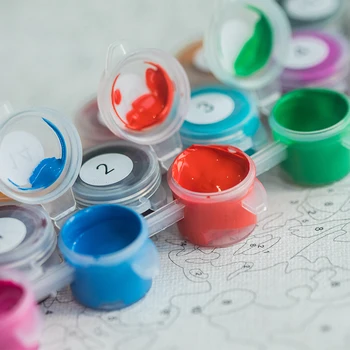 Gatyztory Flori și Păsări Imagine DIY Pictura De Numere HandPainted Pictura in Ulei pe Panza de Colorat Decor Acasă