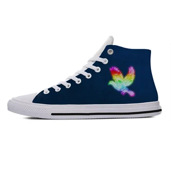 Barbati Casual Pantofi Coldplay-Ghost Stories Hip Hop de Top Imagini Personalizate Sau Logo-ul Dantelă-up de Moda Pantofi Plat