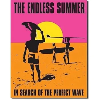 Vara fără sfârșit Căutare de Un Val Perfect Surf Retro Decor de Perete Tablă de Metal Sign