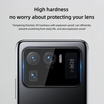 Pentru Xiaomi Mi 11 Ultra Sticla Nillkin Camera HD Moale de Protecție de Film de 0,2 mm Ultra Clear Moale Lentilă de Sticlă pentru Xiaomi Mi 11 Ultra