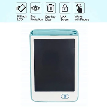 LCD Scrisul Bord 6.5 Inch Placa de Desen Colorate Electronice Digitale Placa de Desen Memo Pad Portabil Mini Notepad Pentru Copii