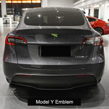 Pentru Tesla Model Y Hayon Litere Emblema Auto Styling Modificarea Portbagajul Din Spate Decor Emblema Autocolante
