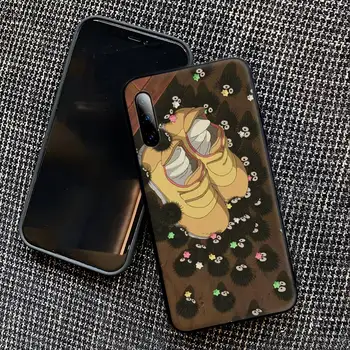 Studio Ghibli Spirited Away Funingine Mat Caz De Telefon Pentru Samsung Galaxy S9 S10 S20 S21 S30 Plus Ultra S10e S7 S8 Acopere