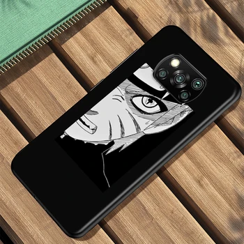 Animate Naruto Pentru Xiaomi Poco X3 NFC M2 X2 F2 F3 C3 M3 F1 Pro Km Juca A3 A2 A1 6 Lite Negru Moale Caz de Telefon