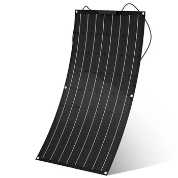 2019 vânzare la cald 12v 100w 80w etfe flexibil panou solar cu țigări Celulă solară rezistent la apă, cu preț redus și de înaltă calitate