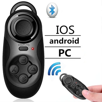 Mini USB Wireless Bluetooth Joystick-ul de Control de la Distanță Pentru Xiaomi iPhone 8 IOS, Android, PC VR Telefon, TV Box Tableta Joystick Joypad