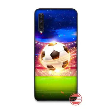 Fotbal mișcare Lovitură Pasionat Caz de Telefon Pentru Samsung Galaxy a 3 6 7 8 10 21 01 11 31 91 10 20 30 50 PLUS