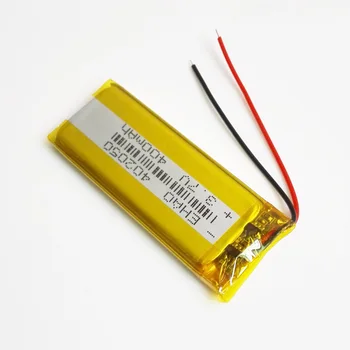 3.7 V 400mAh Litiu-Polimer LiPo Baterie Reîncărcabilă EHAO 402050 de Alimentare Pentru Mp3, GPS, PSP Bluetooth