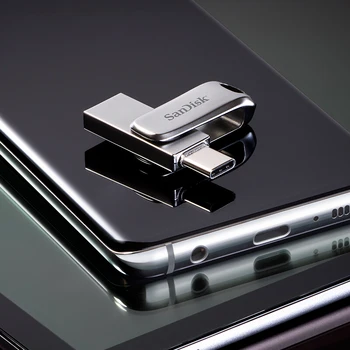 SanDisk Ultra Dual Drive Luxe de Tip C USB 3.1 UNITATE FLASH DDC4 256Gb 128Gb 64Gb 32Gb Pendrive USB 3.1 Tip-C Unitate Flash