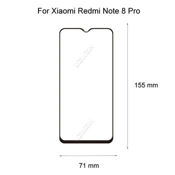 Complet Capacul De Sticlă Pentru Xiaomi Redmi Nota 8 Pro / Nota 8 Protector De Ecran Protector Din Sticla Temperata & Lentilă Aparat De Fotografiat De Film