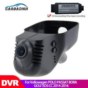 DVR auto cu Wifi Video Recorder Dash Cam Camera pentru Volkswagen POLO PASSAT BORA GOLF EOS CC-2016 înaltă calitate, viziune de Noapte HD