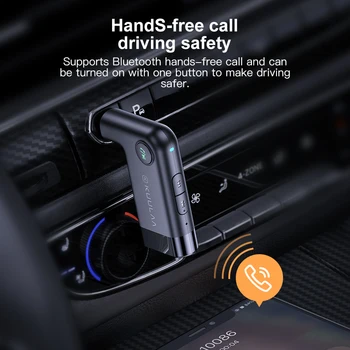 Muzică fără fir Bluetooth Audio 5.0 Receptor 3.5 mm Aux Jack pentru Căști AUX Adaptor Conector Pentru MP3 Mic Difuzor PC-uri Auto pentru Căști