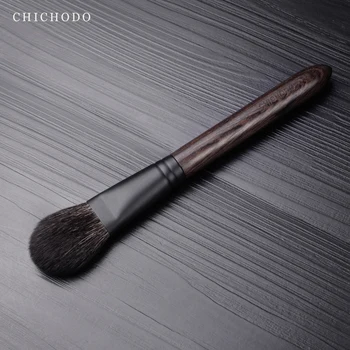 CHICHODO Machiaj Perie-Pictura de Cerneală Seria de Top de Păr de Animale Make Up Perii-Păr de Capră, Perie Fard de obraz-cosmetice instrument-facială pen-J320