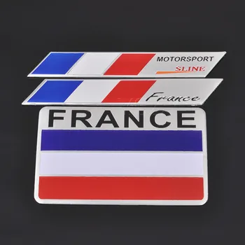 Pavilion francez Autocolante Auto Franța Emblema, Insigna Motocicleta Decal Pentru BMW, Ford, Peugeot, Renault, Citroen Auto Accesorii Coafura