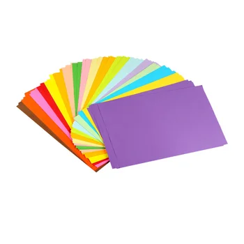100buc Fabrica direct A4 de culoare de imprimare de hârtie pentru Copii lucrate manual multi-funcția de origami Pur pastă de lemn, hârtie 70g en-gros