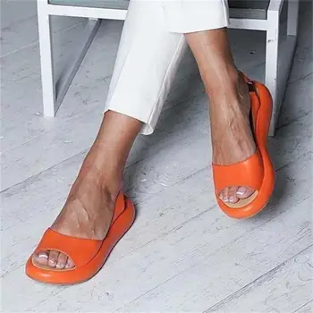 2021 Vara Femei Sandale Sandale Gură De Pește Elegant Doamnelor Pantofi Slip Pe Femeie Singură Pantofi Casual Moale Birou Apartamente