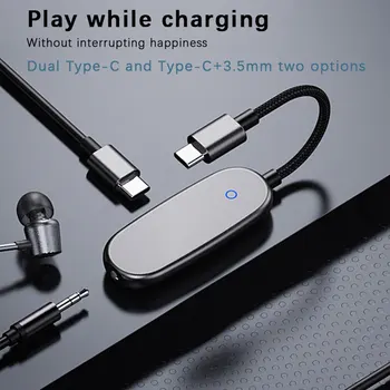 C USB HUB Tip C 2 Port Multi Splitter Adaptor 3. 5mm Jack pentru Căști de Încărcare Robinet Plug Dual Conector Pentru Samsung Huawei, Xiaomi
