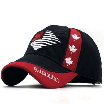 Gorras Brand Canada Flag Bărbați pescuit Șapcă de Baseball Din Canada Hat Mens Snapback Os Reglabil Wonmen Șapcă de Baseball Snapback Hat