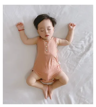 2021 Copil De Vara Modal Costume De Talie Mare Acasă Cacă+Pantaloni Două Bucăți, Seturi De Haine Pentru Fete Și Băieți, Pijamale Salopetă Nou-Născut Seturi